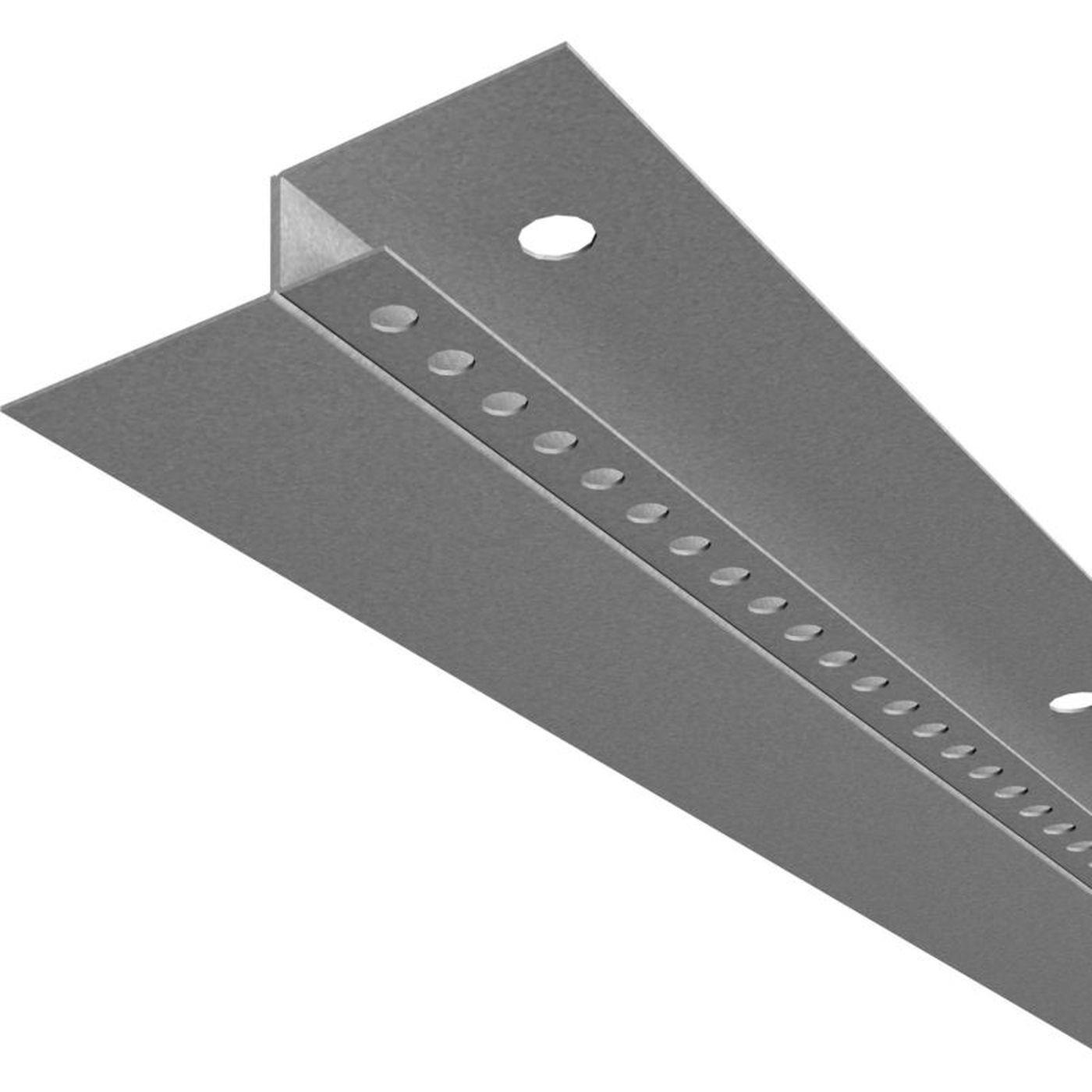 2m LED Trockenbauprofil ADP 35 für hinterleuchtete, bedruckte Glasbilder für Gipskartonplatten Stahl Zinkblech