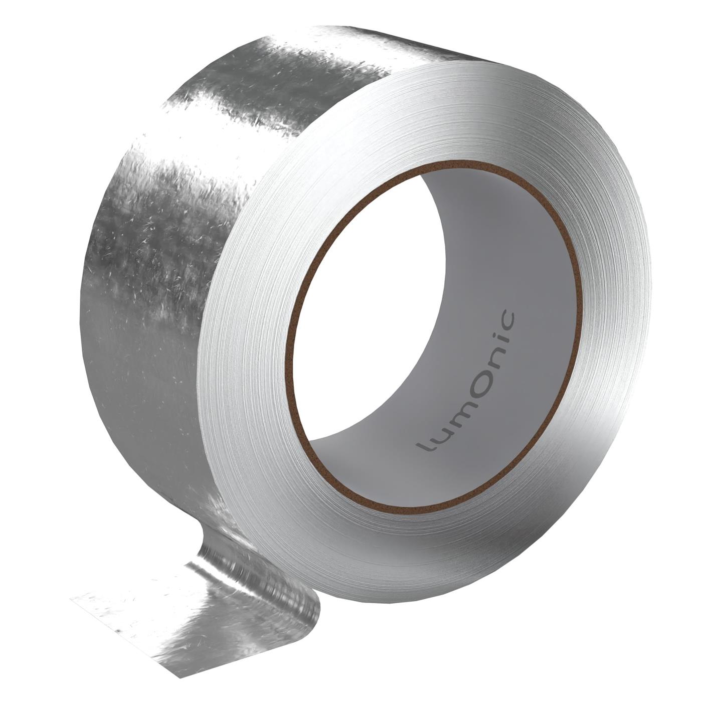 25m Aluminium Klebeband 50mm verstärkt  aus Reinaluminiumfolie Aluklebeband