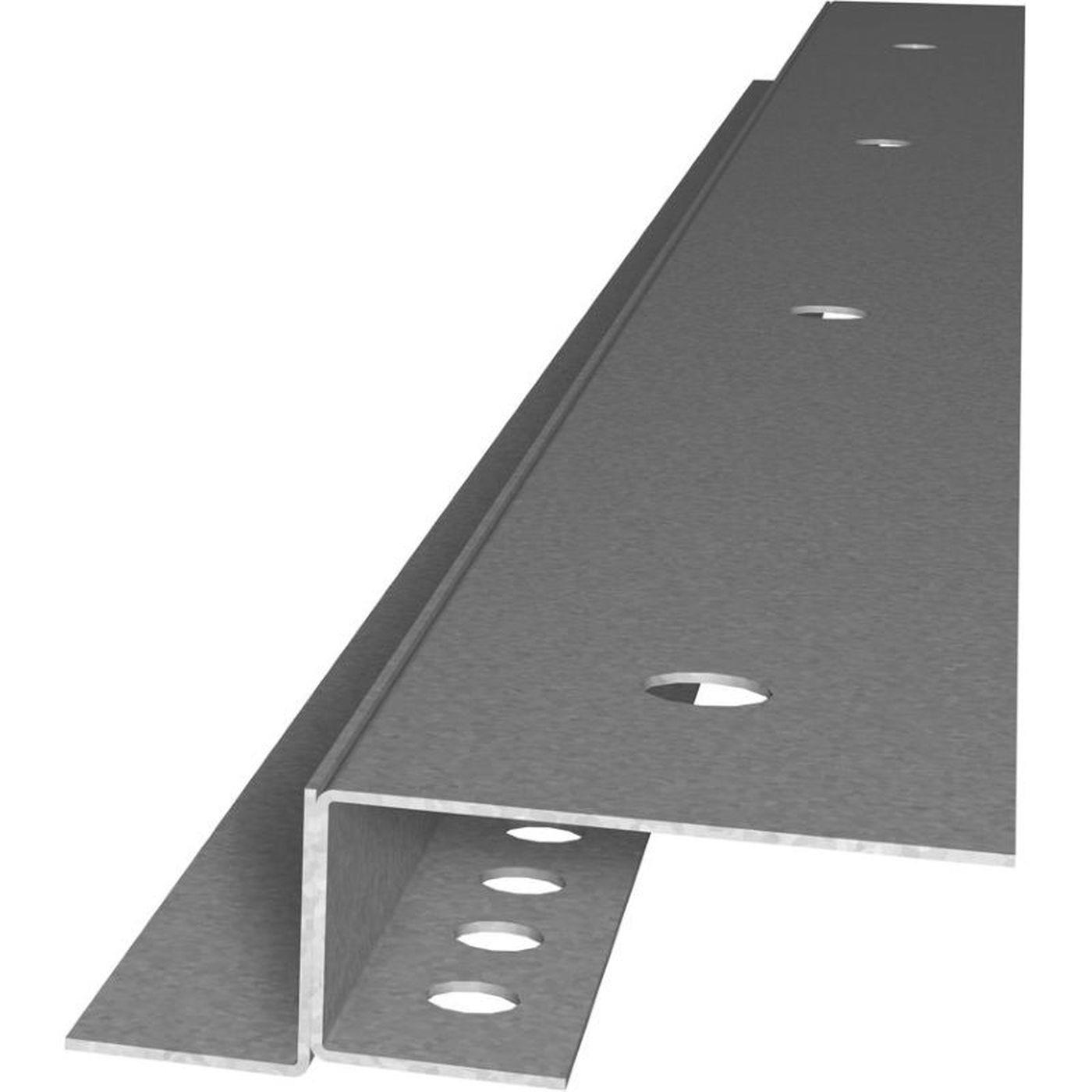 2m LED Trockenbauprofil ADP für freie Flächengestaltung für Gipskartonplatten Stahl Zinkblech