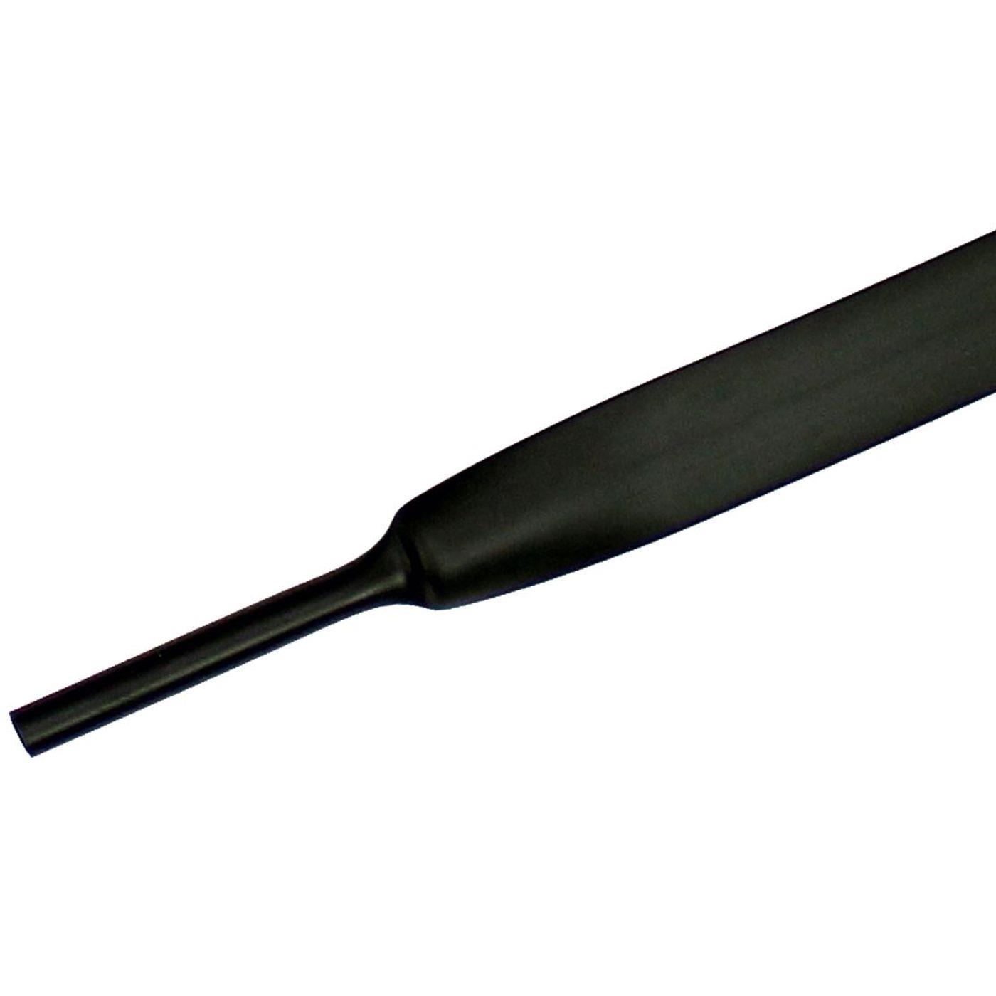 1m Schrumpfschlauch 2:1 12,7 -> 6,4mm Schwarz