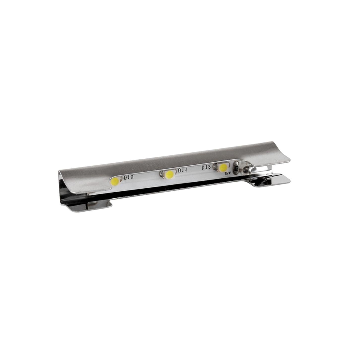 LED Glaskantenbeleuchtung Blau + 2m Kabel Schrank und Vitrinenbeleuchtung