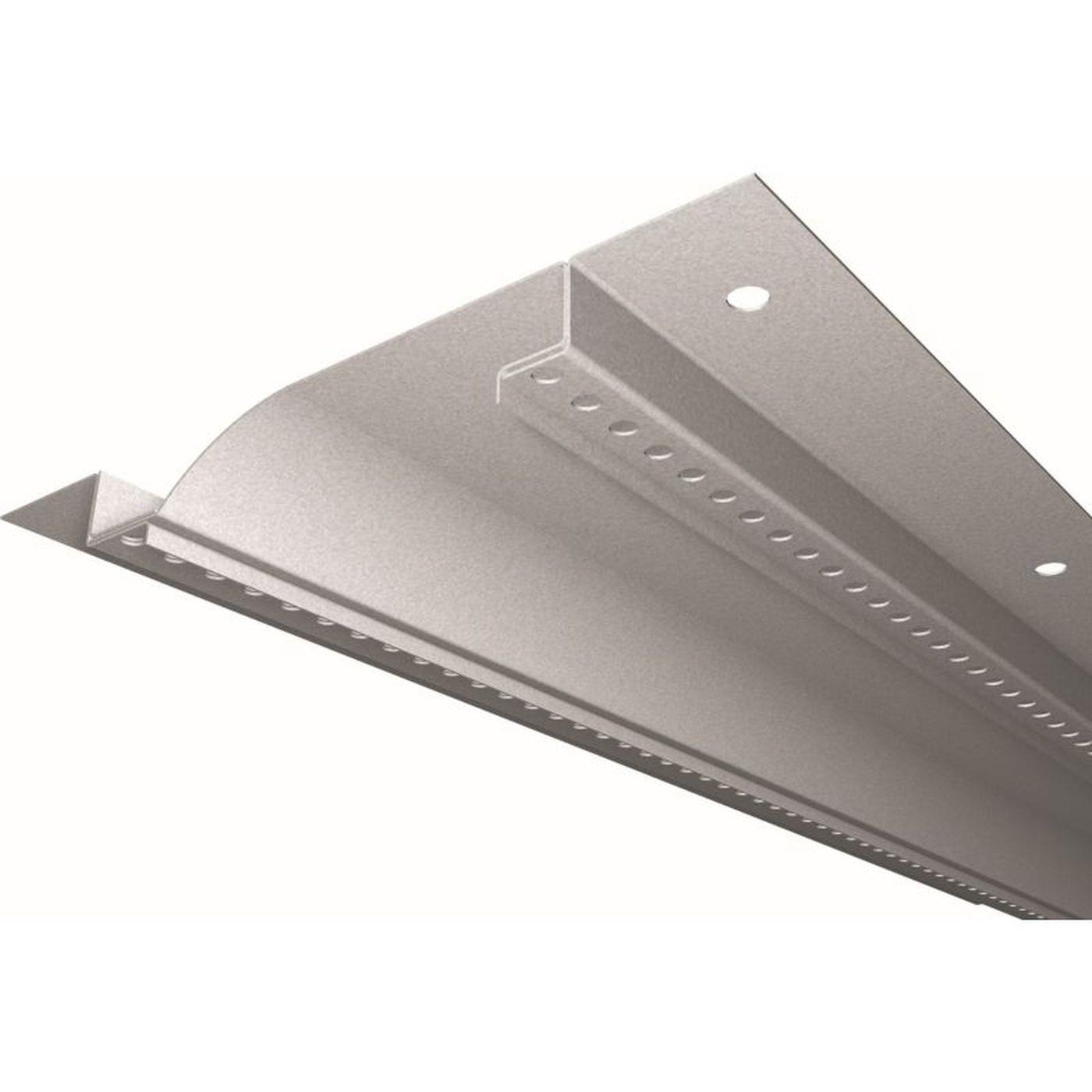 2m LED Putzprofil R10-F mit Reflektor-Sichtschenkel Stahl Zinkblech