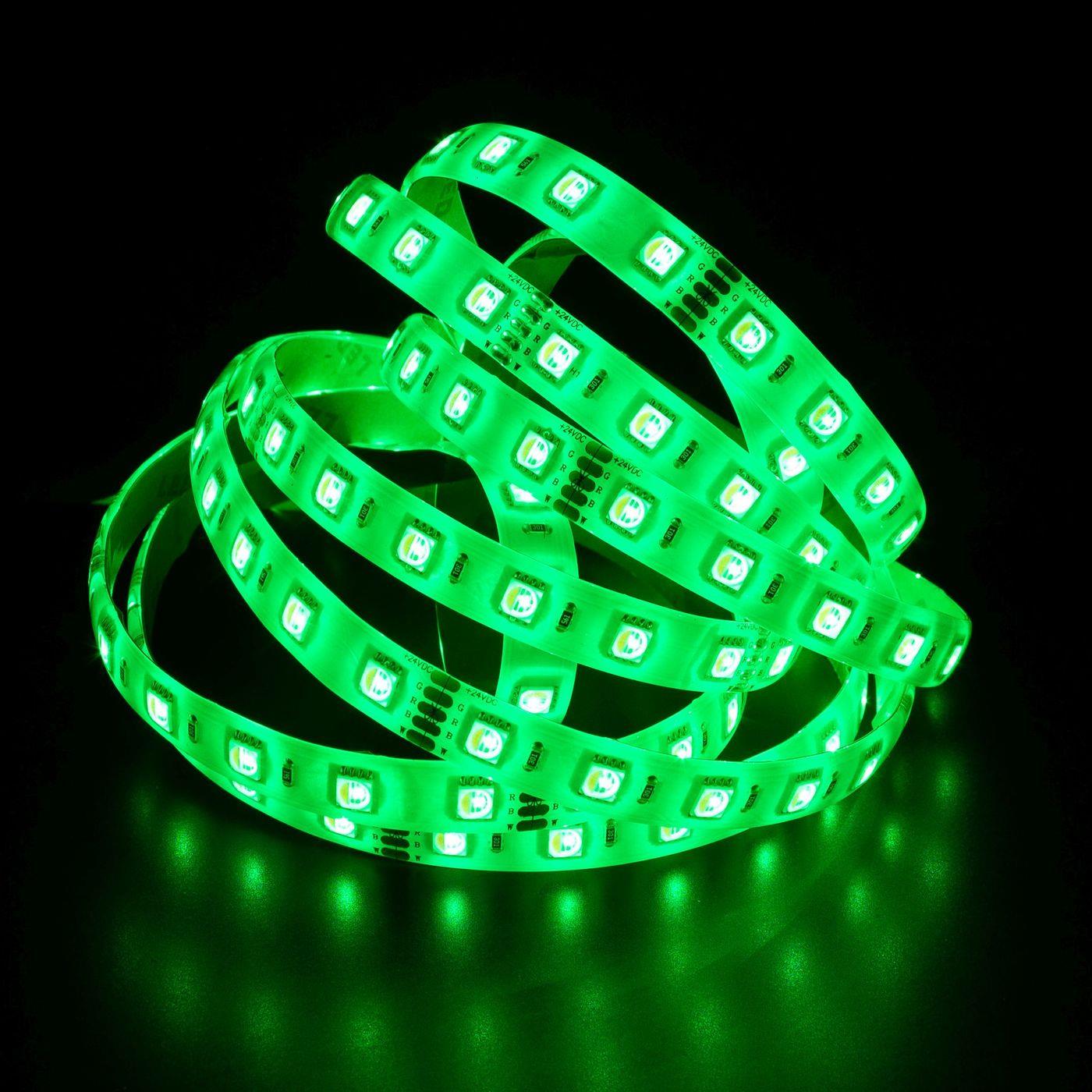 5m (500cm) RGBWW 3000K 4in1 LED Streifen Band Leiste 24V IP65 300LEDs 60LED/m SMD5050