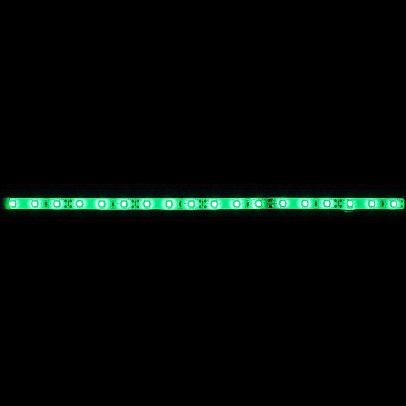 0,5m (50cm) LED Streifen Band Leiste 5V Grün IP65 30LEDs 60LED/m SMD3528