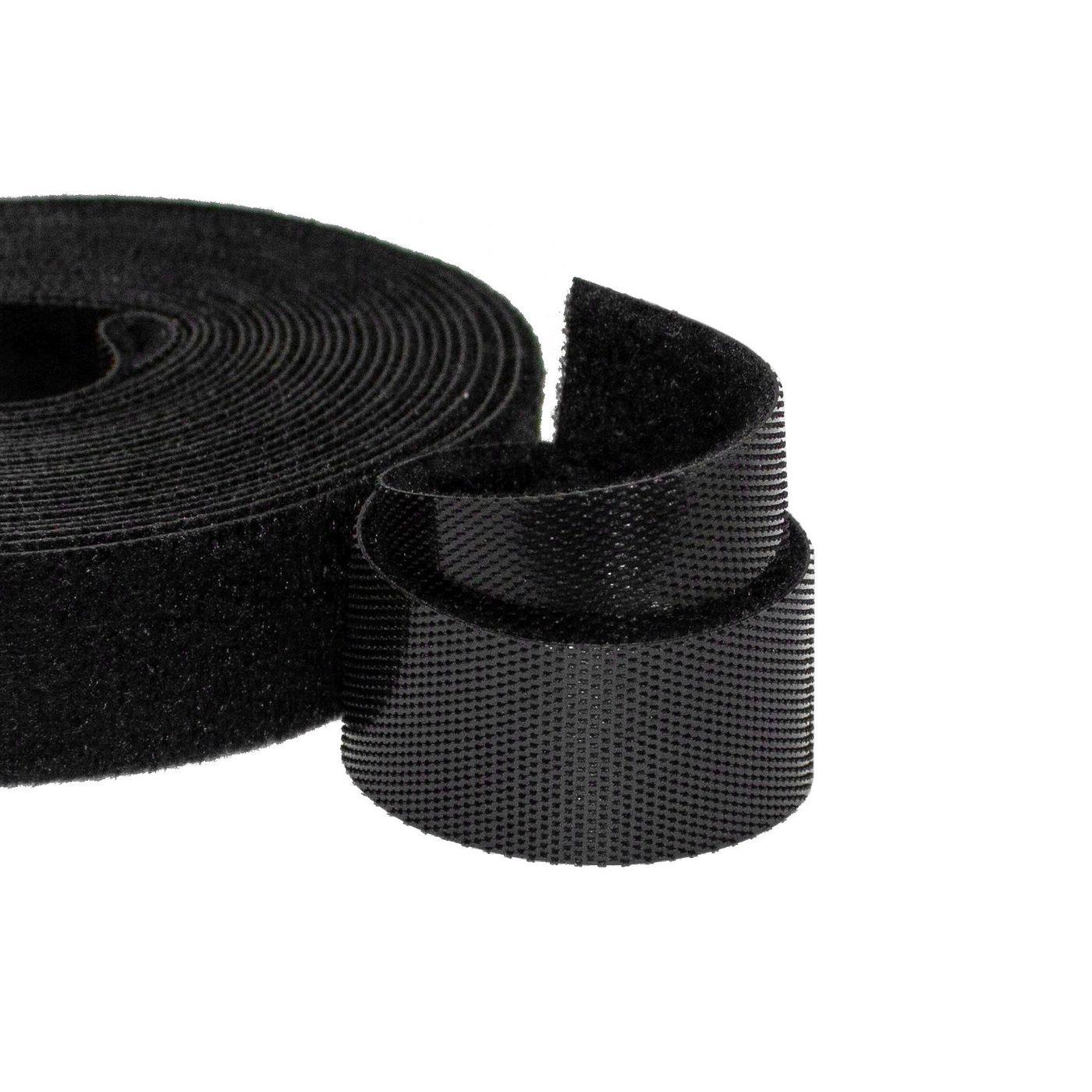 10m Klettband Klettverschluss Breite: 12,5mm beidseitig Haken + Flausch