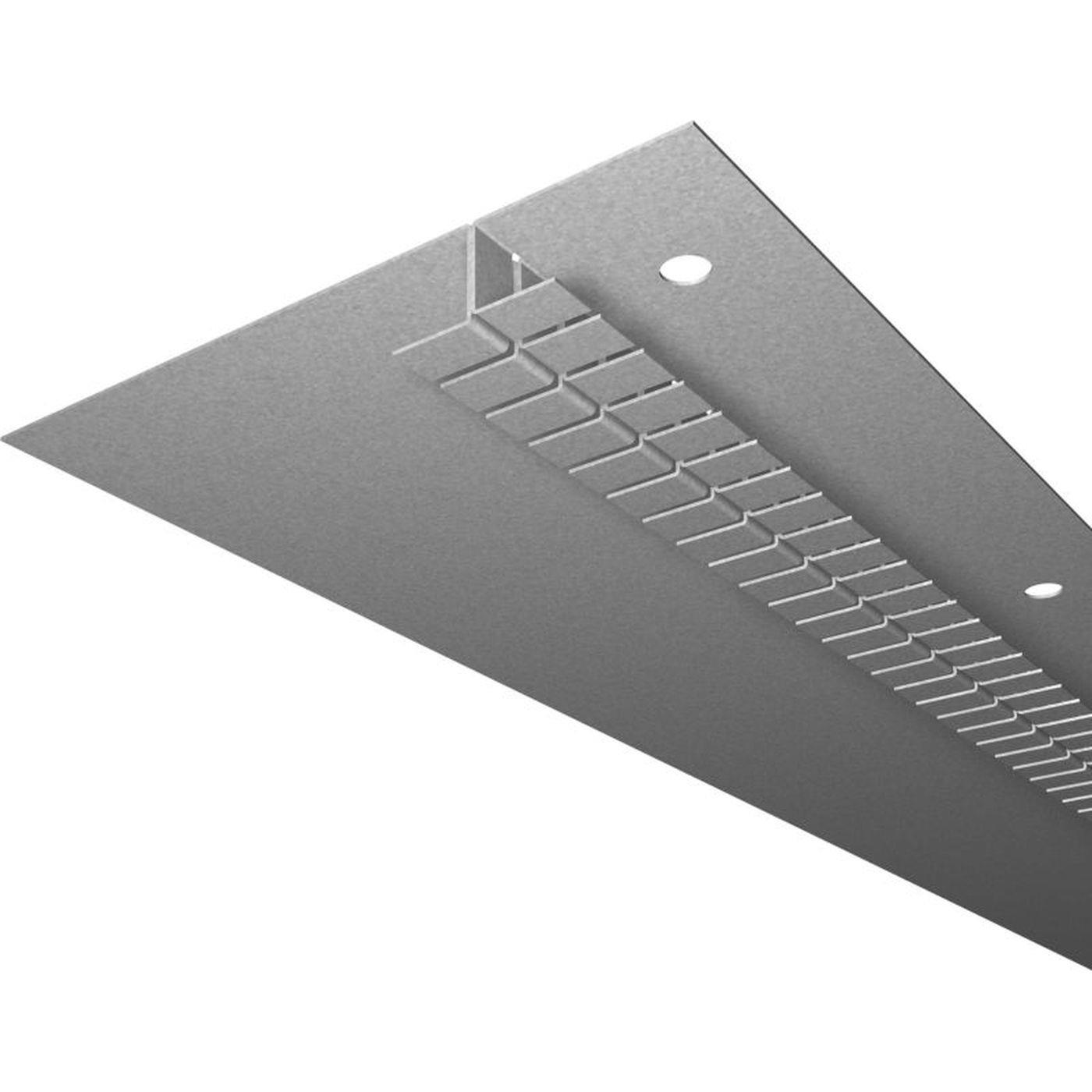 2m LED Trockenbauprofil SNL flex für Rundungen 70mm Sichtschenkel für Gipskartonplatten Stahl Zinkblech
