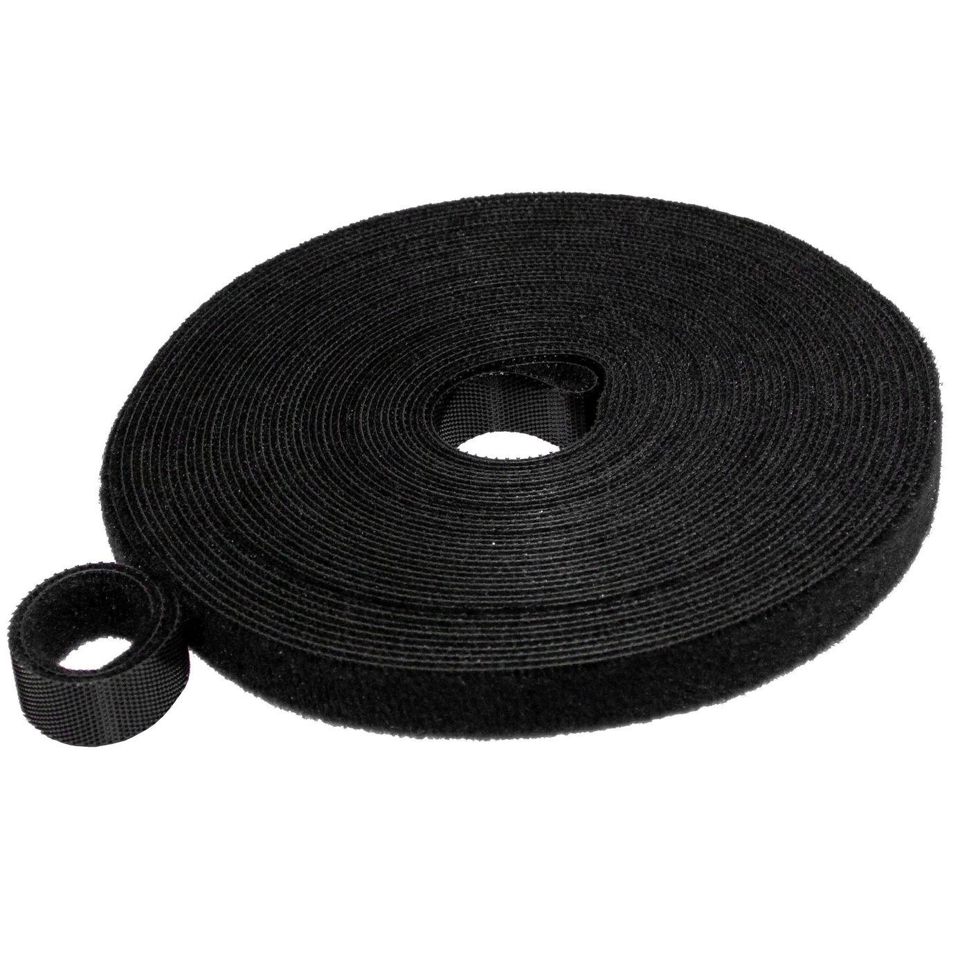 10m Klettband Klettverschluss Breite: 12,5mm beidseitig Haken + Flausch