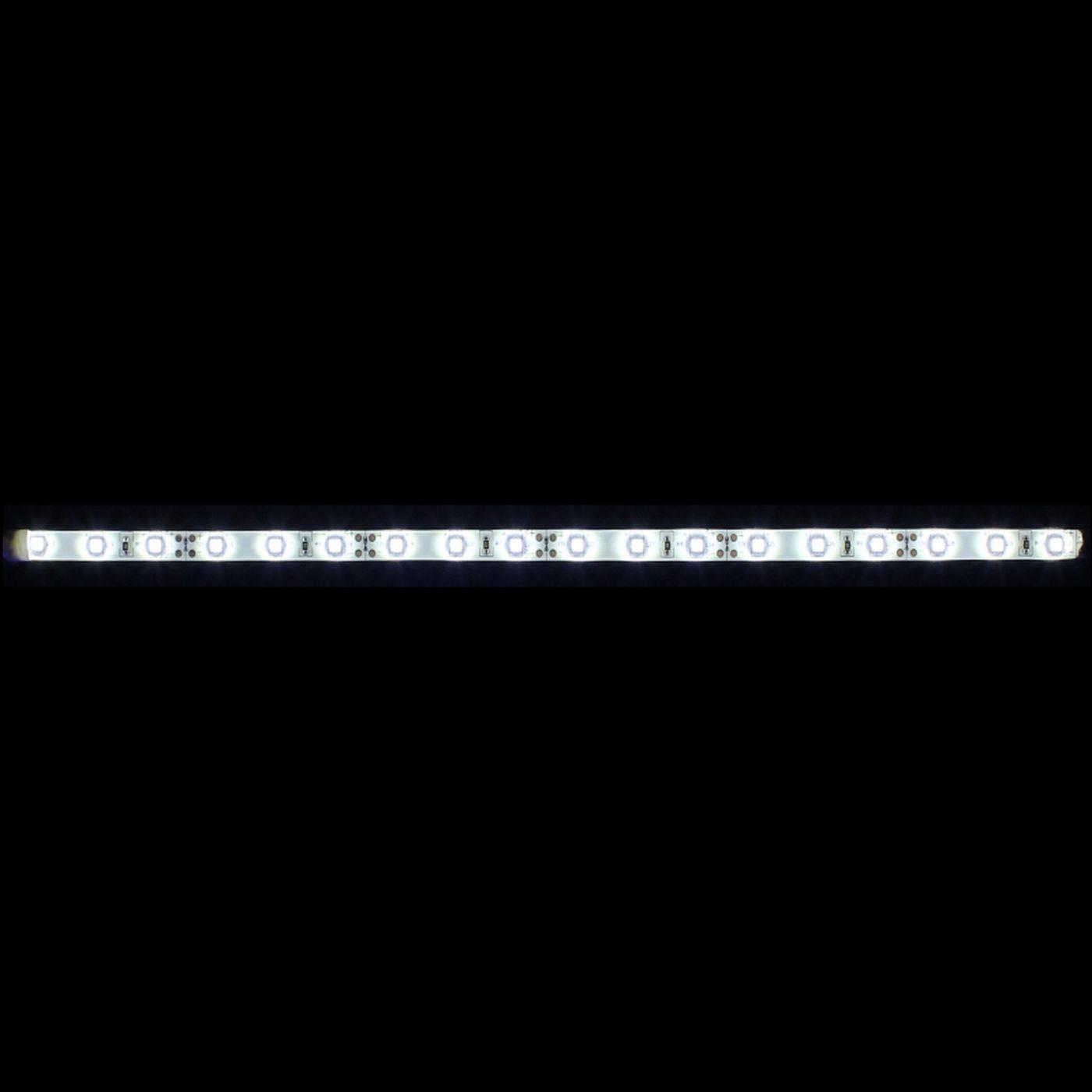 0,6m (60cm) LED Streifen Band Leiste 12V Kalt Weiß 6000K IP65 36LEDs 60LED/m SMD3528