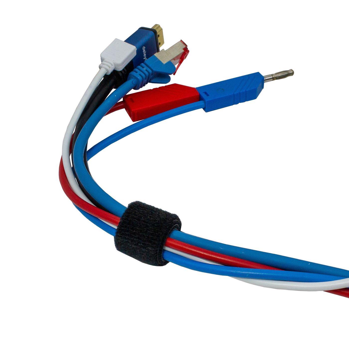 10m Klettband Klettverschluss Breite: 20mm beidseitig Haken + Flausch