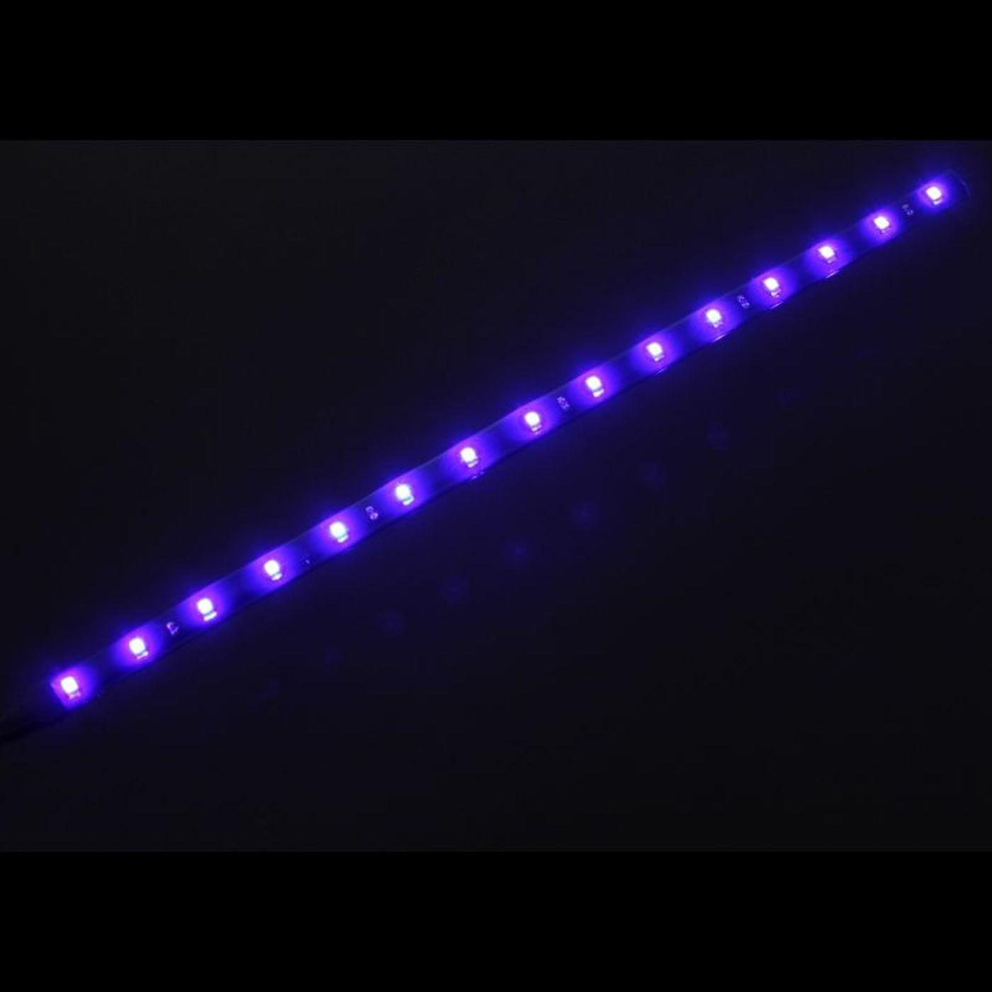 0,3m (30cm) LED Streifen Band Leiste 12V Blau IP65 18LEDs 60LED/m SMD3528
